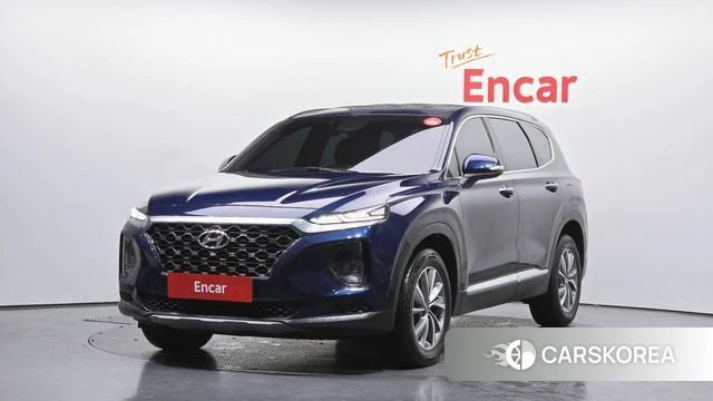 Hyundai Santa Fe TM 2020 Синий из Кореи