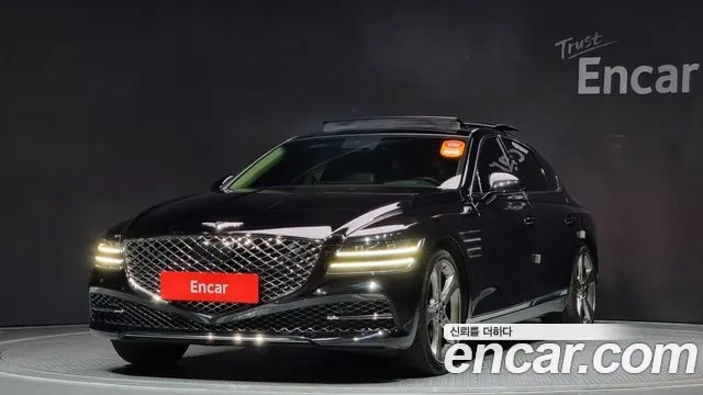 Genesis G80 (RG3) 2020 Черный из Кореи
