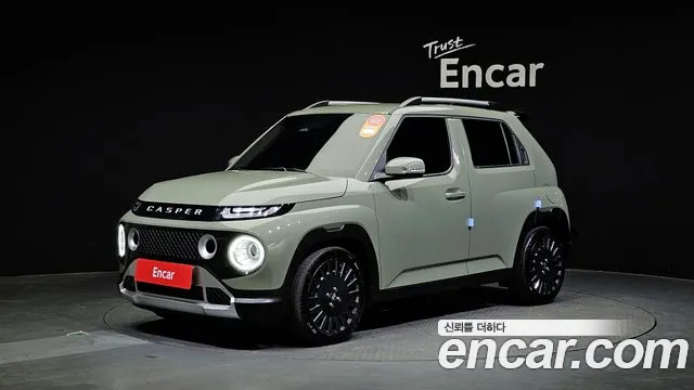 Hyundai Casper 2021 Светло-зеленый из Кореи