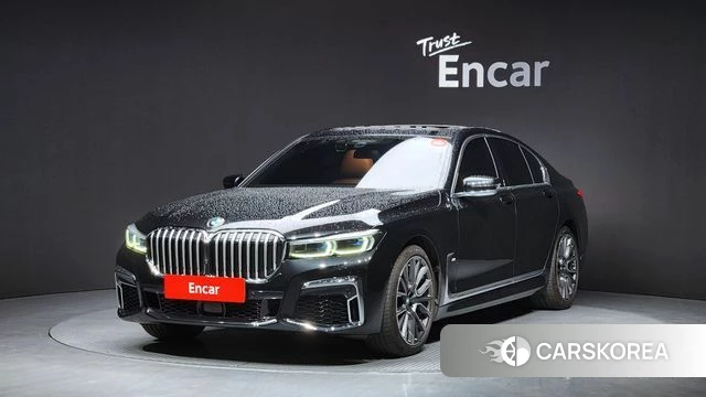 BMW 7 Series (G11) 2021 Черный из Кореи