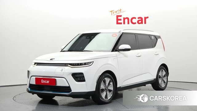 Kia Soul Booster EV 2019 Белый из Кореи
