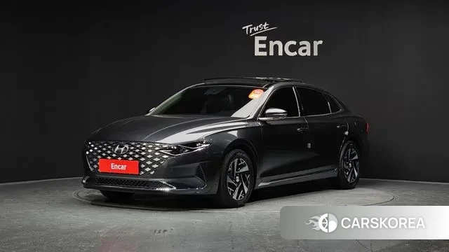 Hyundai The New Grandeur IG Hybrid 2021 Серый из Кореи