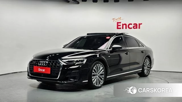 Audi A8 (D5) 2023 Черный из Кореи
