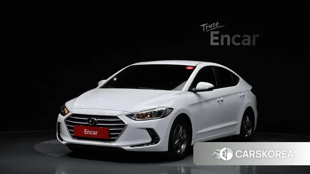 Hyundai Avante AD 2018 Белый из Кореи