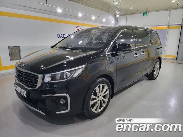 Kia The New Carnival 2020 Черный из Кореи