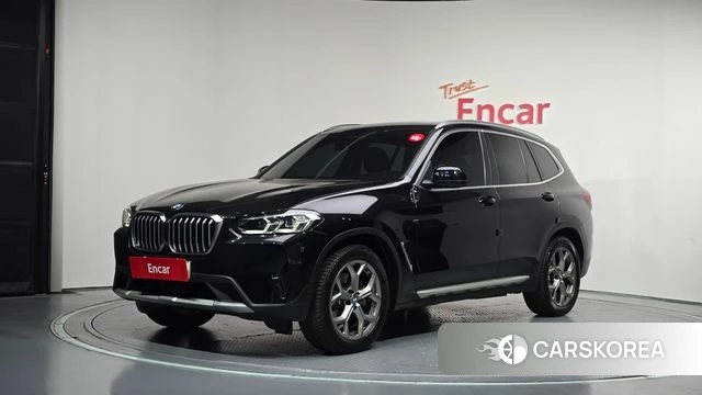 BMW X3 (G01) 2021 Черный из Кореи