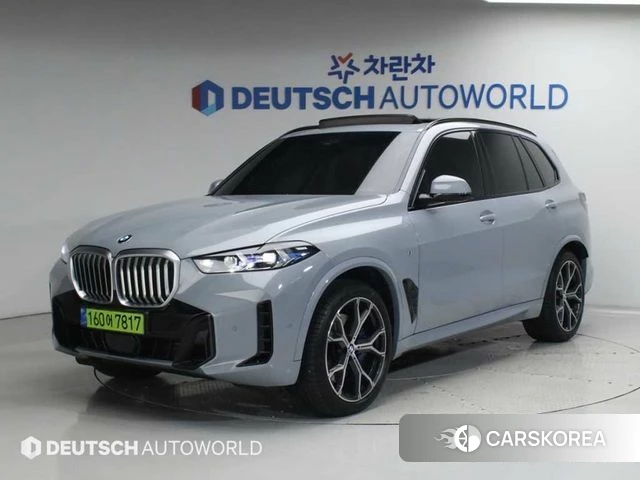 BMW X5 (G05) 2025 Светло-серебряный цвет из Кореи