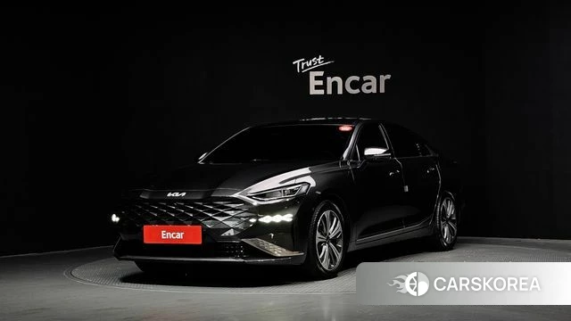 Kia K8 Hybrid 2024 Серый из Кореи