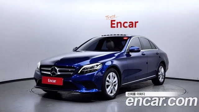 Mercedes-Benz C-Class W205 2019 Синий из Кореи