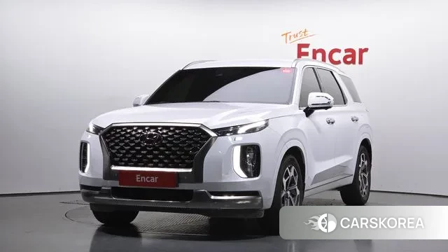 Hyundai Palisade 2021 Белый из Кореи