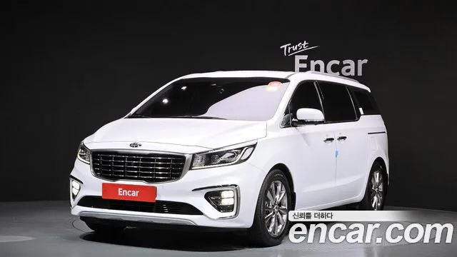 Kia The New Carnival 2019 Белый из Кореи