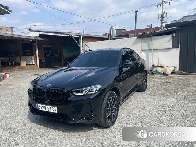 BMW X4 (G02) 2023 Черный из Кореи