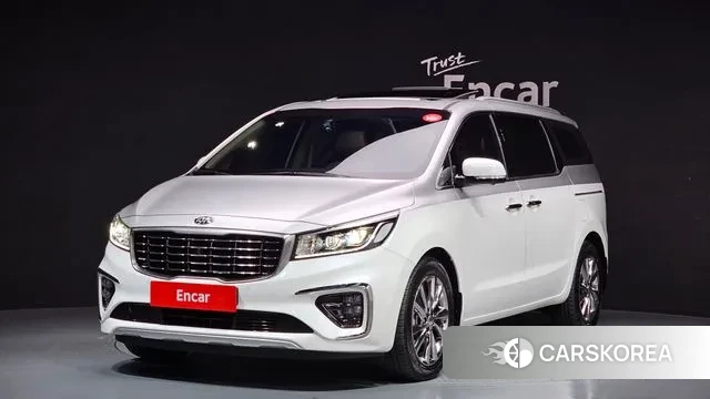 Kia The New Carnival 2019 Белый из Кореи