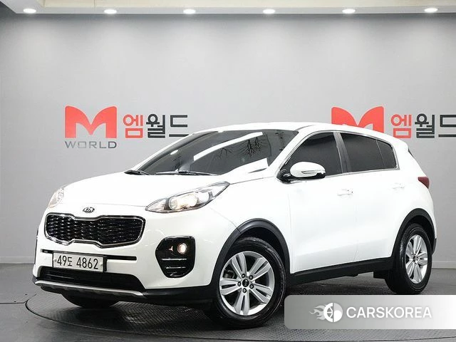 Kia Sportage 4th Generation 2018 Белый из Кореи