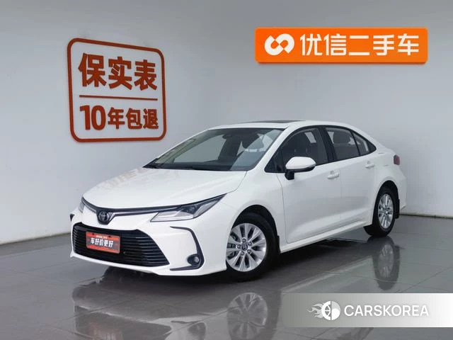 Toyota Corolla 2021 Белый из Китая