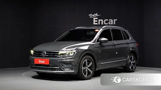 Volkswagen Tiguan second Generation 2019 Серый из Кореи