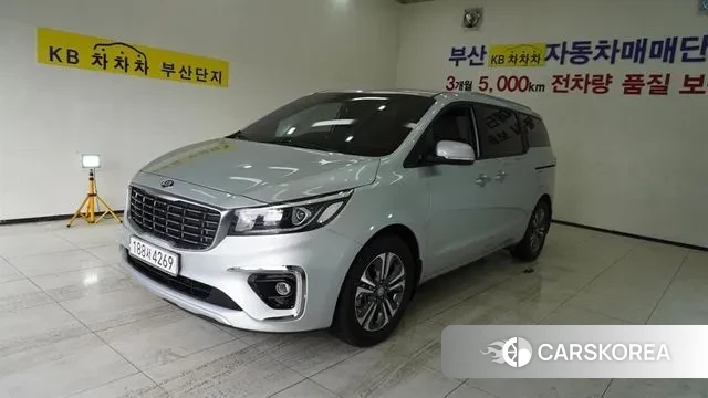Kia The New Carnival 2019 Серебряный из Кореи