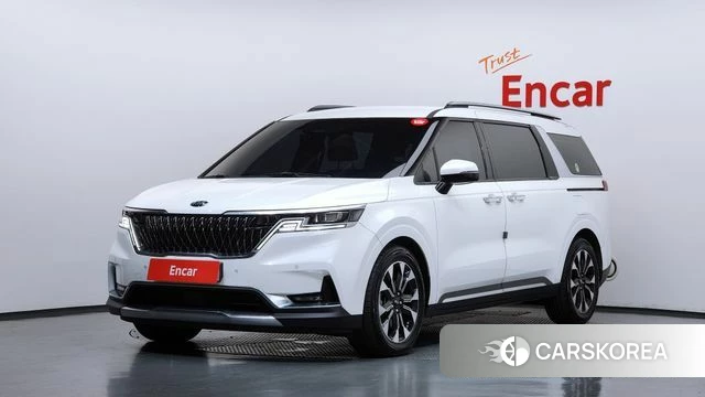Kia Carnival 4th generation 2021 Белый из Кореи