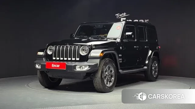 Jeep Wrangler (JL) 2020 Черный из Кореи