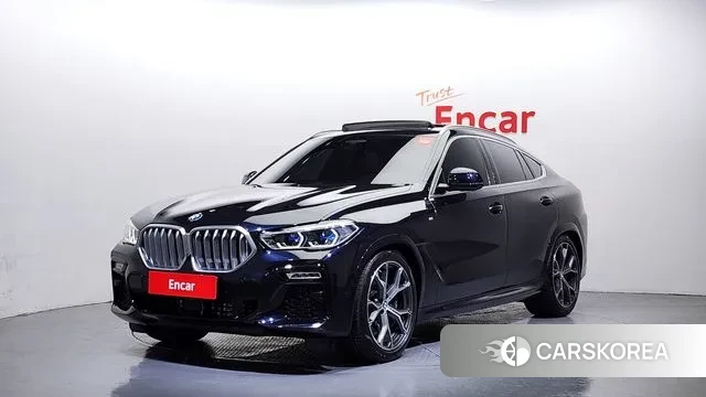 BMW X6 (G06) 2020 Синий из Кореи