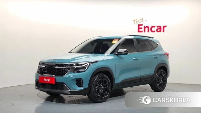 Kia The New Seltos 2024 Небесно-голубой из Кореи