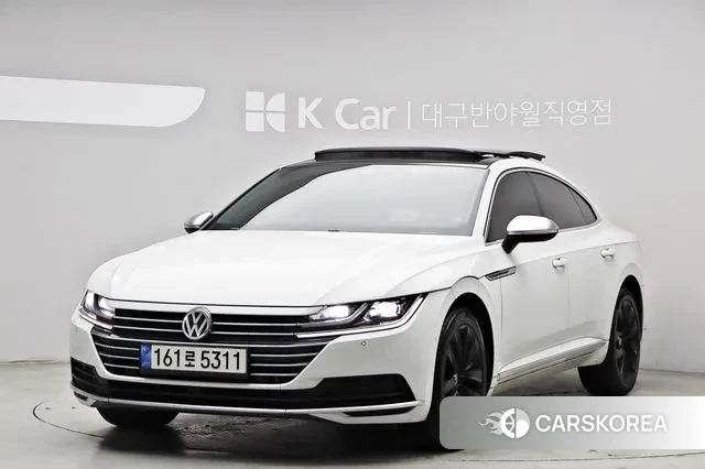 Volkswagen Arteon 2019 Белый из Кореи