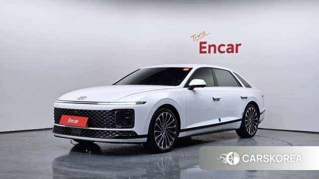 Hyundai Grandeur Hybrid (GN7) 2024 Белый из Кореи