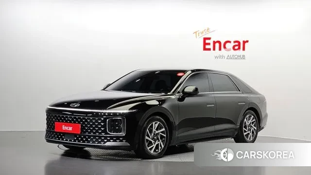 Hyundai Grandeur Hybrid (GN7) 2024 Черный из Кореи