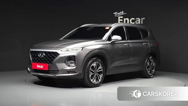 Hyundai Santa Fe TM 2018 Серый из Кореи