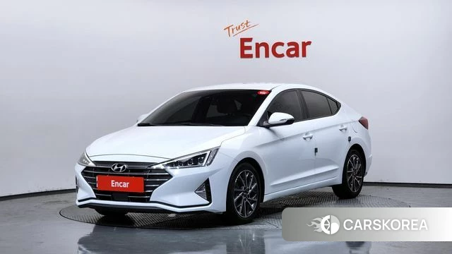 Hyundai The New Avante AD 2019 Белый из Кореи