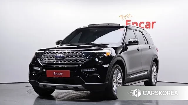 Ford Explorer 6th Generation 2021 Черный из Кореи