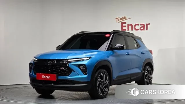 Chevrolet (GM Daewoo) The New Trail Blazer 2024 Синий из Кореи