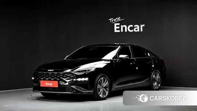 Kia K8 Hybrid 2023 Черный из Кореи