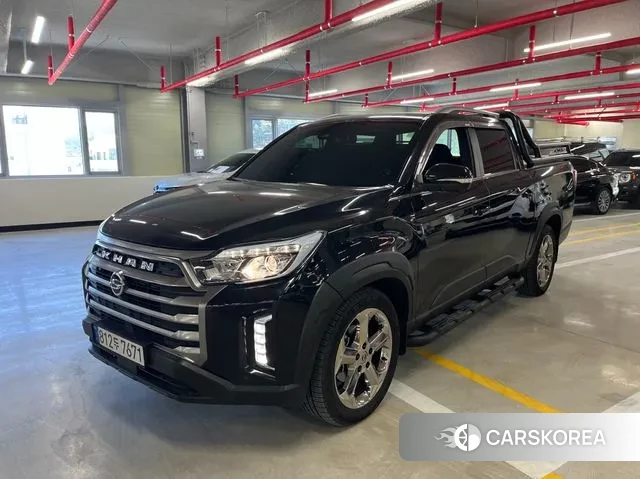 Ssangyong The New Rexton Sports Cannes 2022 Черный из Кореи