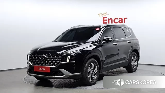 Hyundai The New Santa Fe 2021 Черный из Кореи