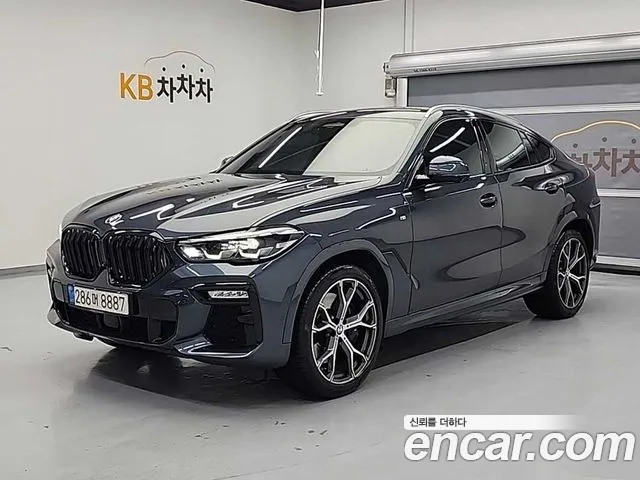 BMW X6 (G06) 2020 Серый из Кореи