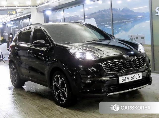 Kia Sportage The Bold 2018 Черный из Кореи