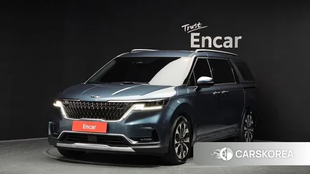 Kia Carnival 4th generation 2021 Синий из Кореи