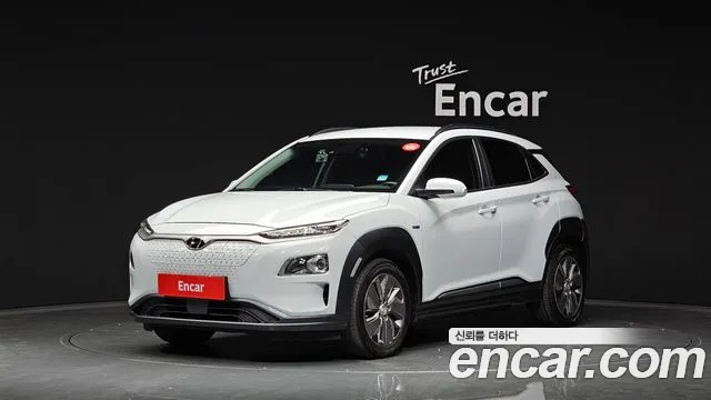Hyundai Kona Electric 2019 Белый из Кореи