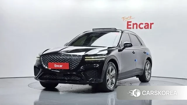 Genesis GV70 2022 Черный из Кореи