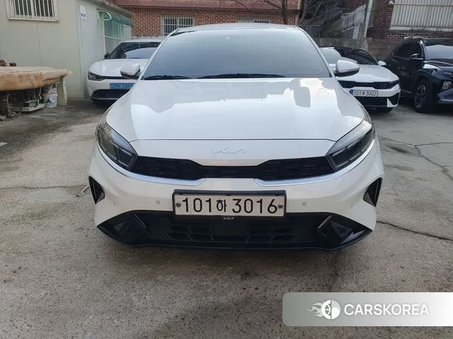 Kia The New K3 2nd generation 2021 Белый из Кореи