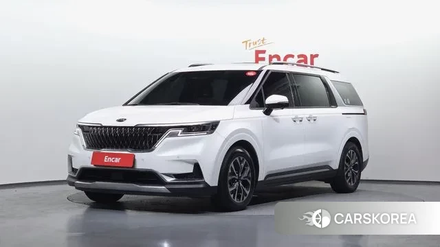 Kia Carnival 4th generation 2021 Белый из Кореи