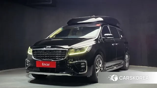 Kia The New Carnival 2018 Черный из Кореи