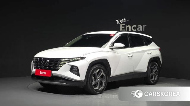 Hyundai Tucson (NX4) 2021 Белый из Кореи