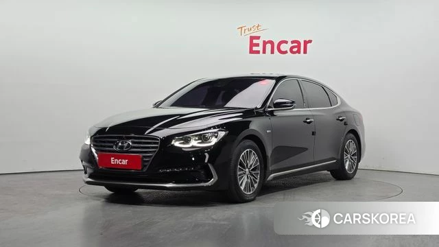 Hyundai Grandeur IG Hybrid 2019 Черный из Кореи