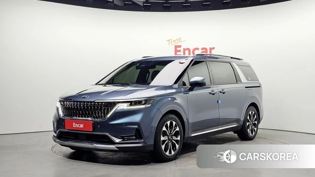 Kia Carnival 4th generation 2021 Синий из Кореи