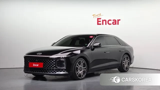 Hyundai Grandeur Hybrid (GN7) 2023 Черный из Кореи