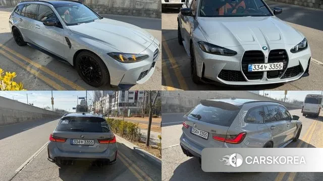 BMW M3 (G80) 2025 Серебристо-серый из Кореи