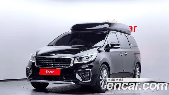 Kia The New Carnival 2019 Черный из Кореи