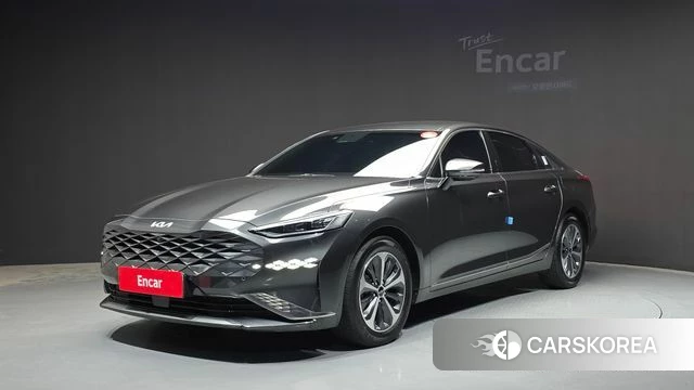 Kia K8 Hybrid 2021 Серый из Кореи